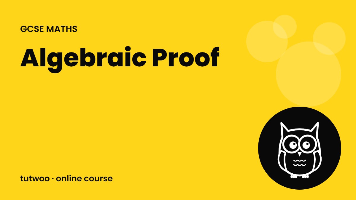 Algebraic Proof