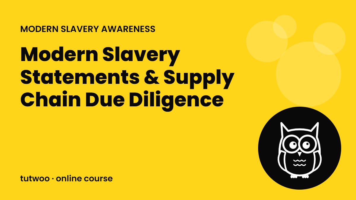 Modern Slavery Statements & Supply Chain Due Diligence