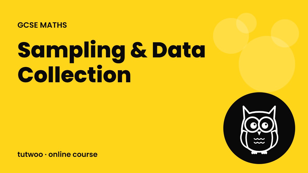 Sampling & Data Collection