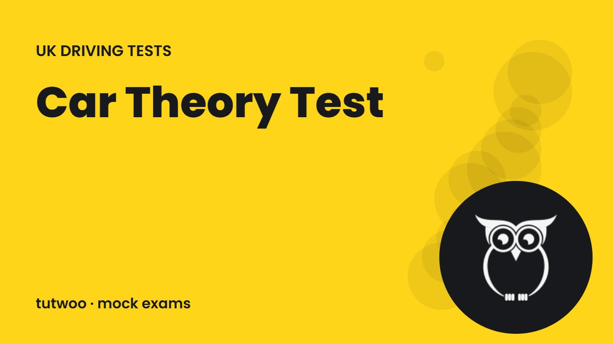 UK Car Theory Test: Mock Exams