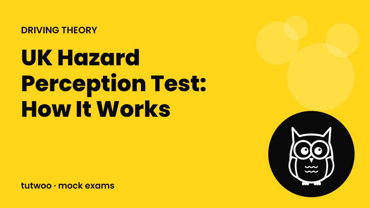 UK Hazard Perception Test: How It Works