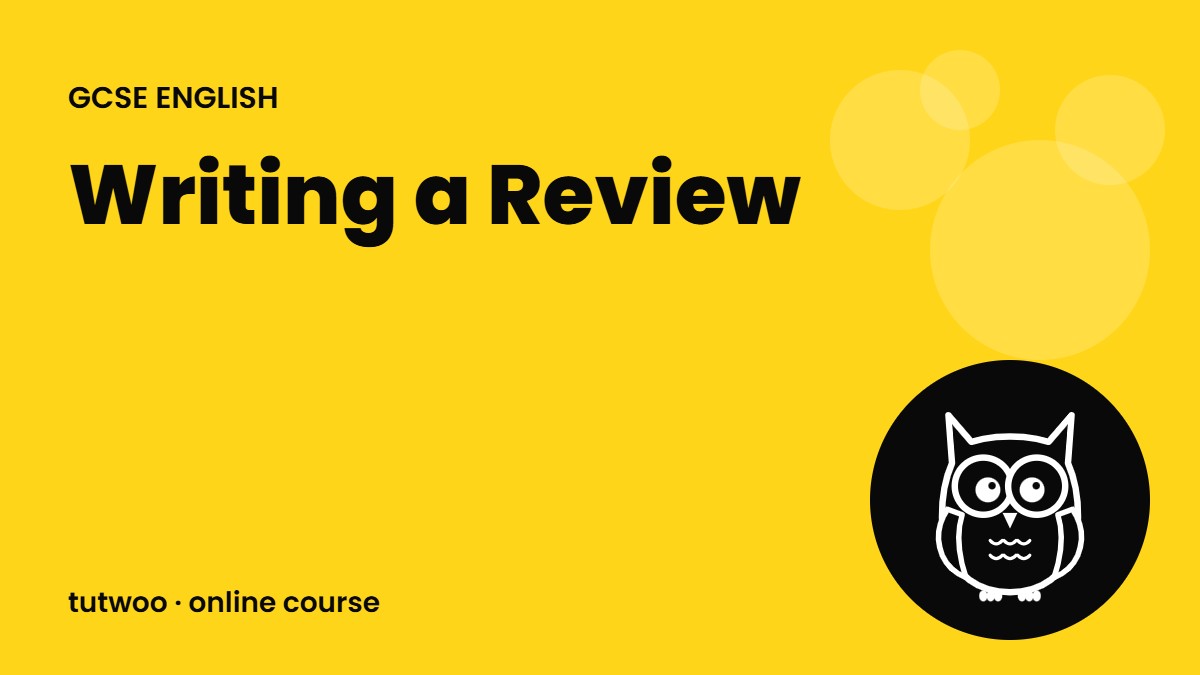 Writing a Review