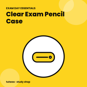 Clear Exam Pencil Case illustration