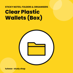 Clear Plastic Wallets (Box) illustration