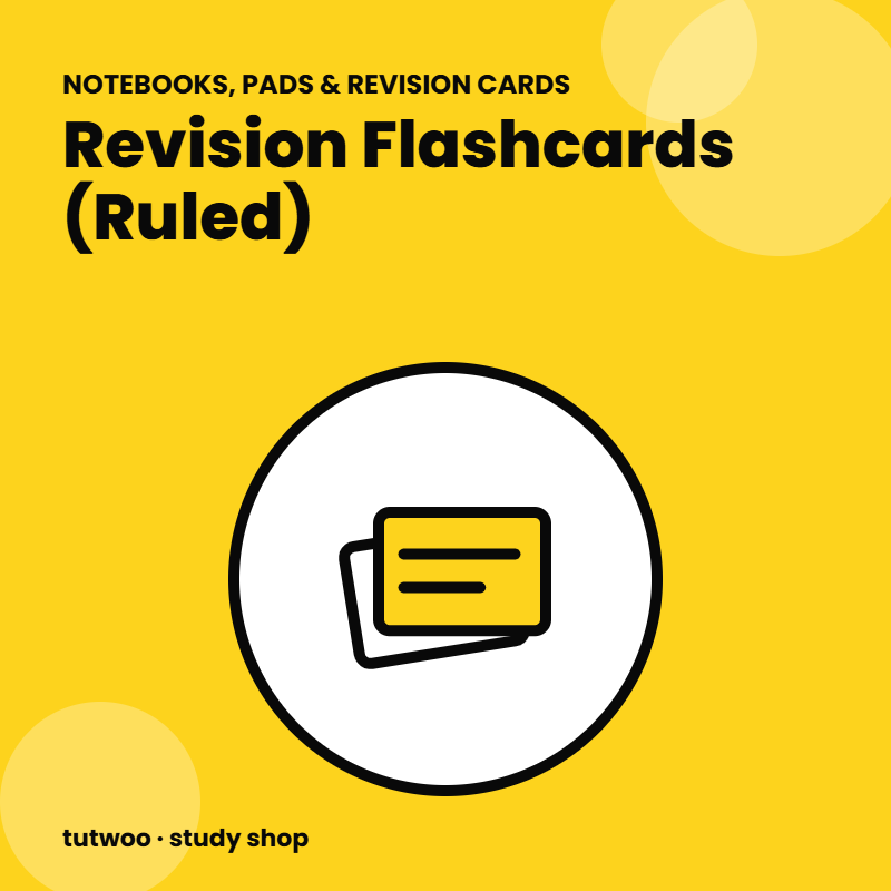 Revision Flashcards (Ruled) illustration